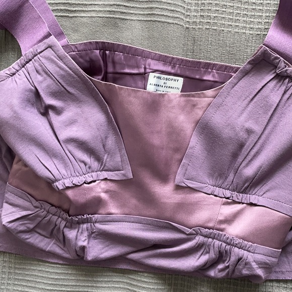 Alberta Ferretti authentic dress 👗size USA 6, tessuto 100% silk - Picture 3 of 8